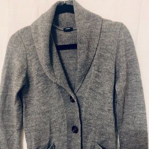 JCrew Button-up Wool Cardigan